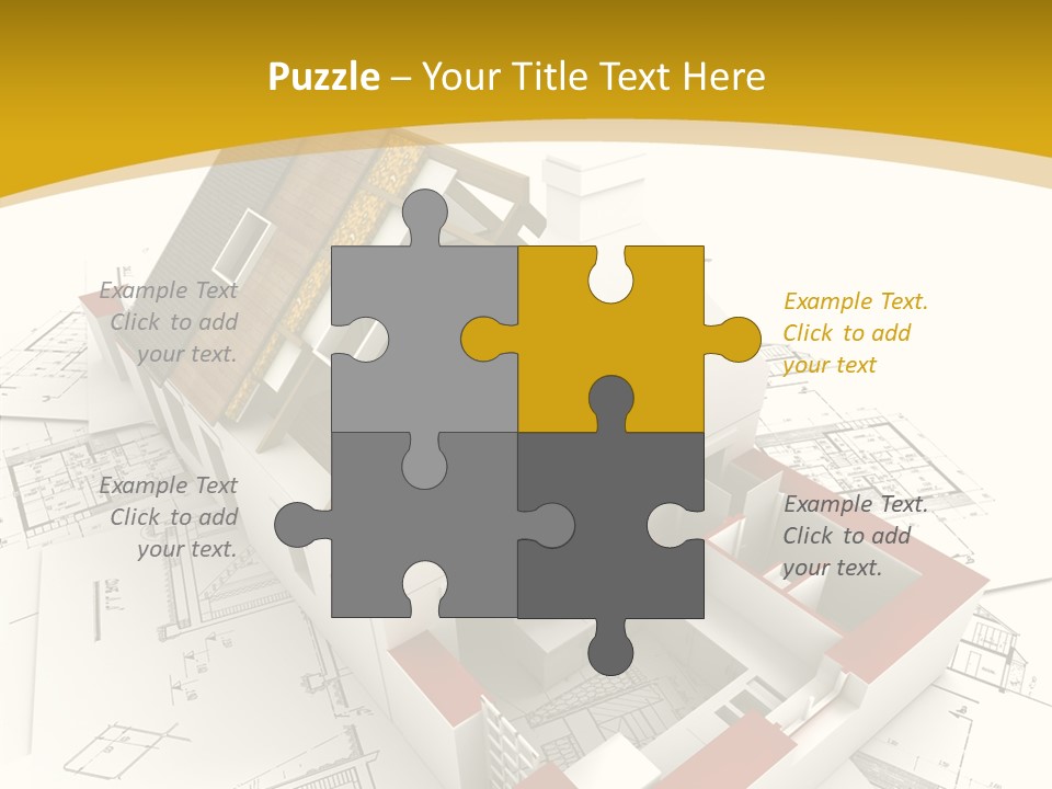 Maisonnette Avenir Crayon PowerPoint Template