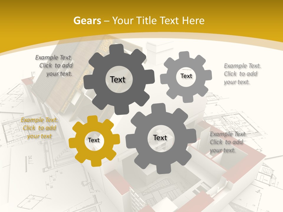 Maisonnette Avenir Crayon PowerPoint Template