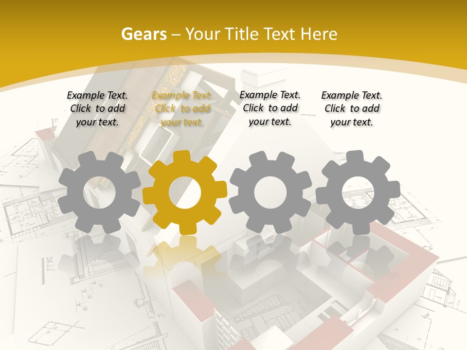 Maisonnette Avenir Crayon PowerPoint Template