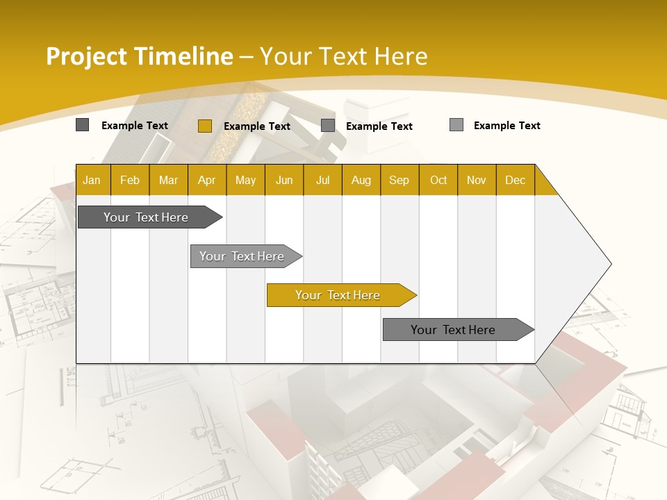 Maisonnette Avenir Crayon PowerPoint Template