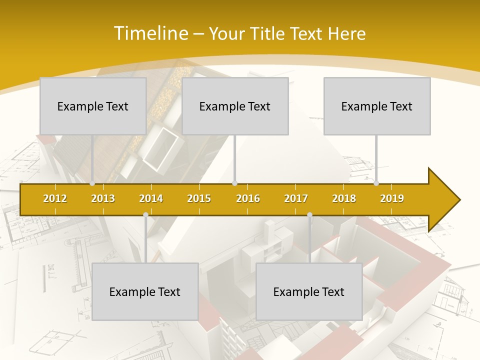 Maisonnette Avenir Crayon PowerPoint Template