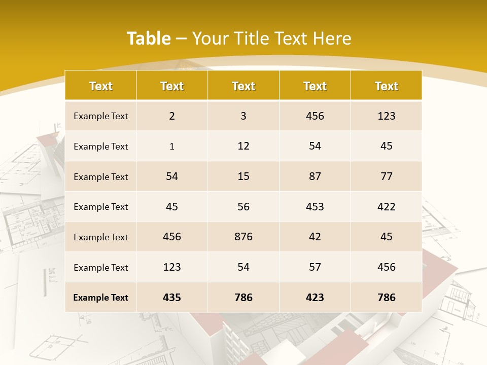 Maisonnette Avenir Crayon PowerPoint Template