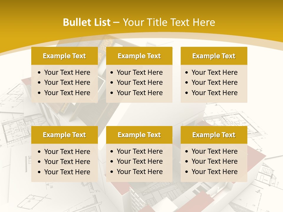 Maisonnette Avenir Crayon PowerPoint Template