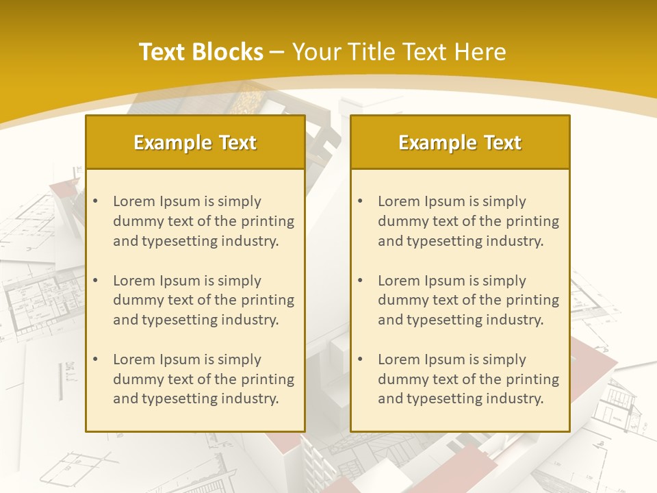 Maisonnette Avenir Crayon PowerPoint Template