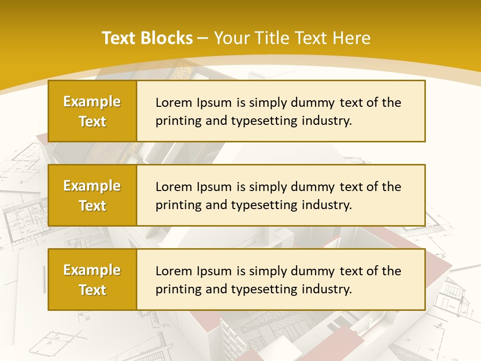 Maisonnette Avenir Crayon PowerPoint Template