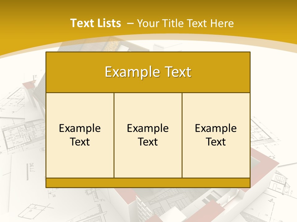 Maisonnette Avenir Crayon PowerPoint Template
