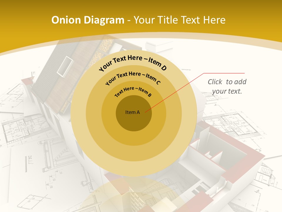 Maisonnette Avenir Crayon PowerPoint Template