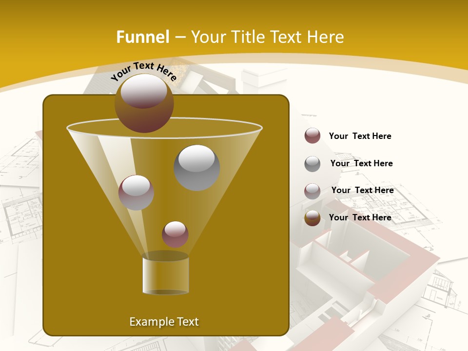 Maisonnette Avenir Crayon PowerPoint Template