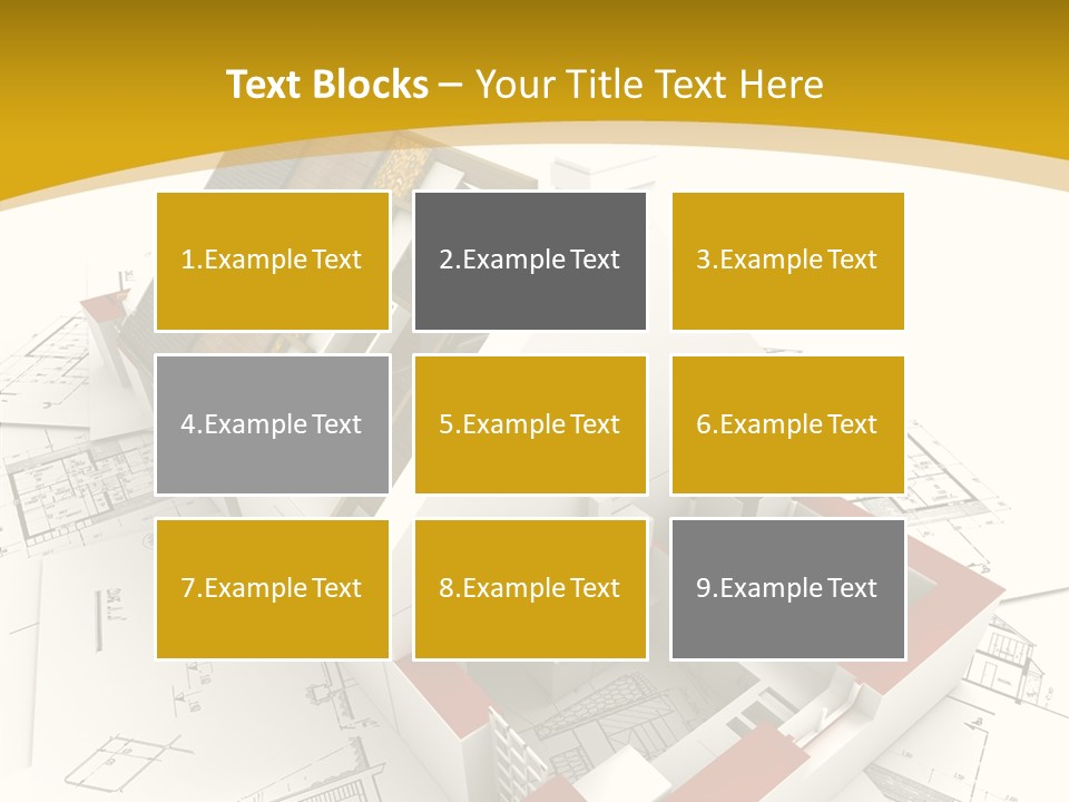 Maisonnette Avenir Crayon PowerPoint Template