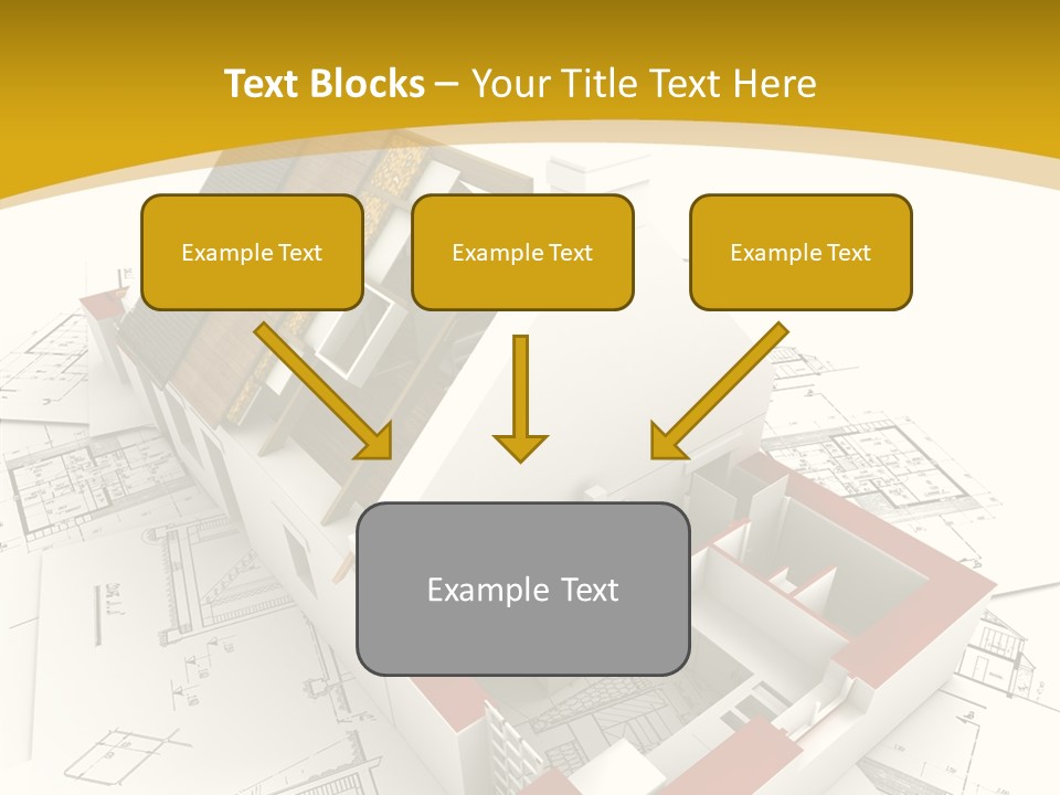 Maisonnette Avenir Crayon PowerPoint Template