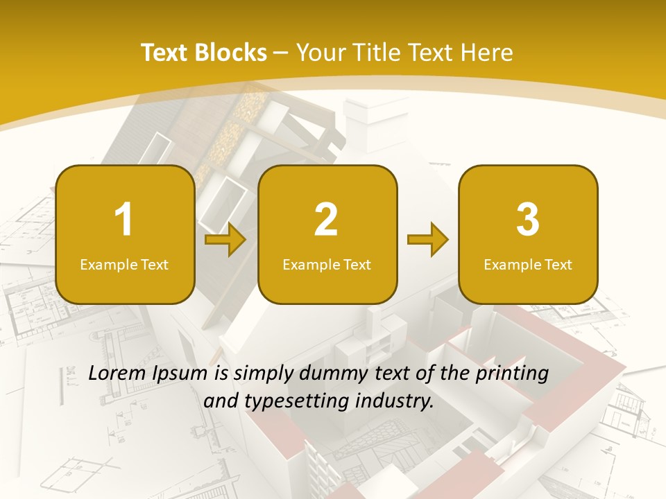 Maisonnette Avenir Crayon PowerPoint Template