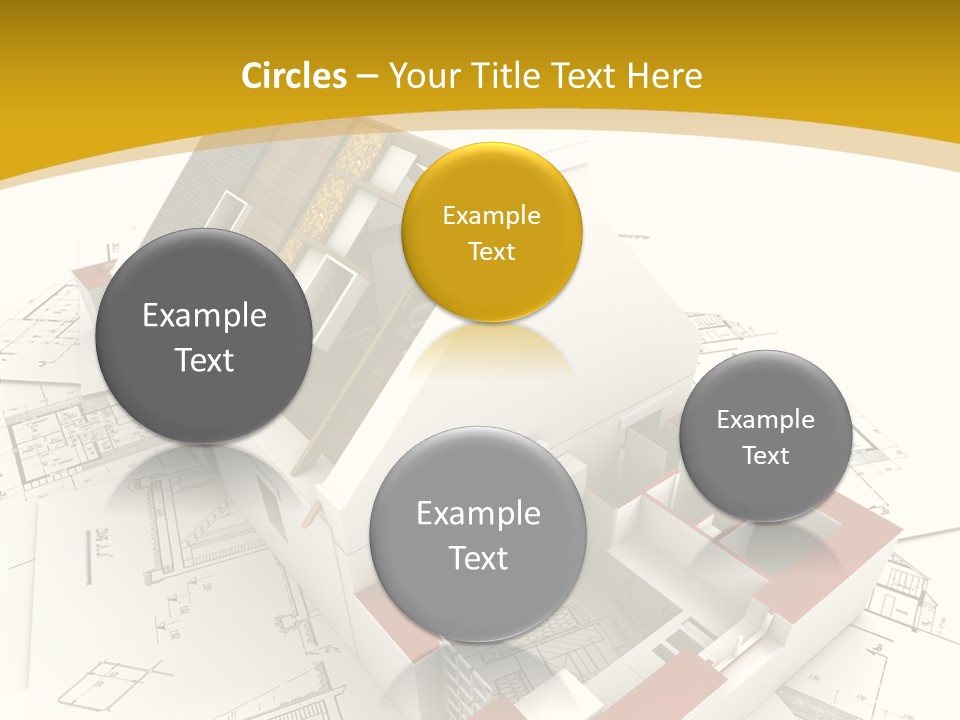 Maisonnette Avenir Crayon PowerPoint Template