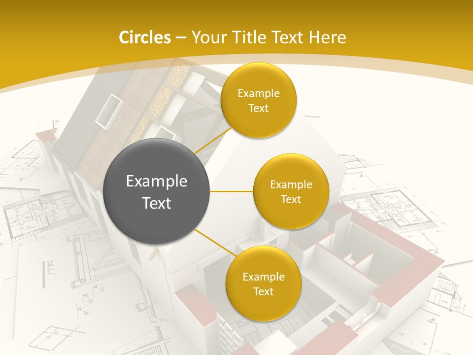 Maisonnette Avenir Crayon PowerPoint Template