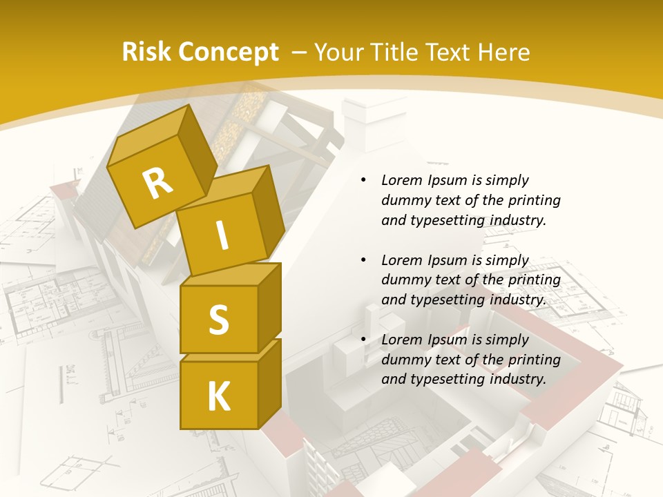 Maisonnette Avenir Crayon PowerPoint Template