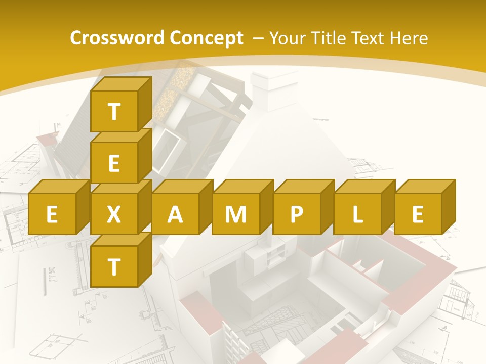 Maisonnette Avenir Crayon PowerPoint Template