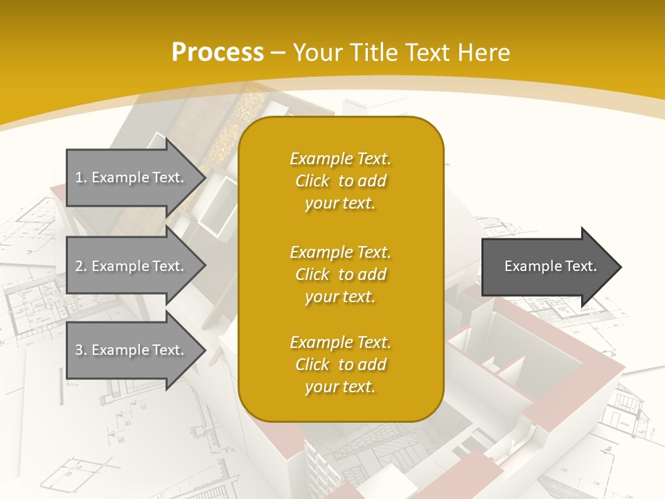 Maisonnette Avenir Crayon PowerPoint Template