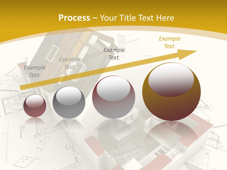 Maisonnette Avenir Crayon PowerPoint Template