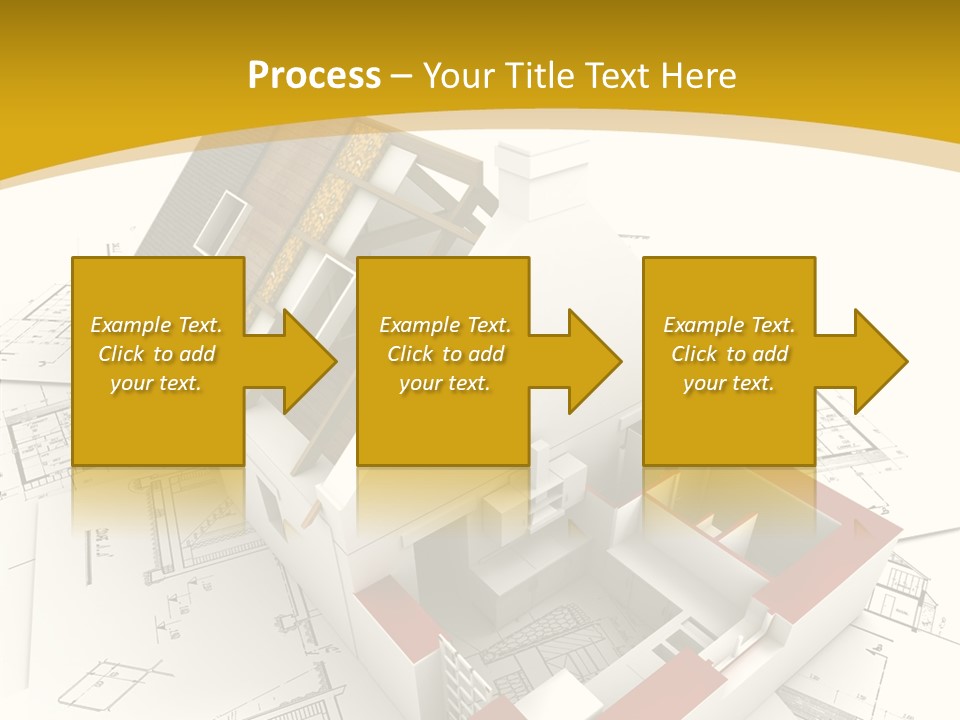 Maisonnette Avenir Crayon PowerPoint Template