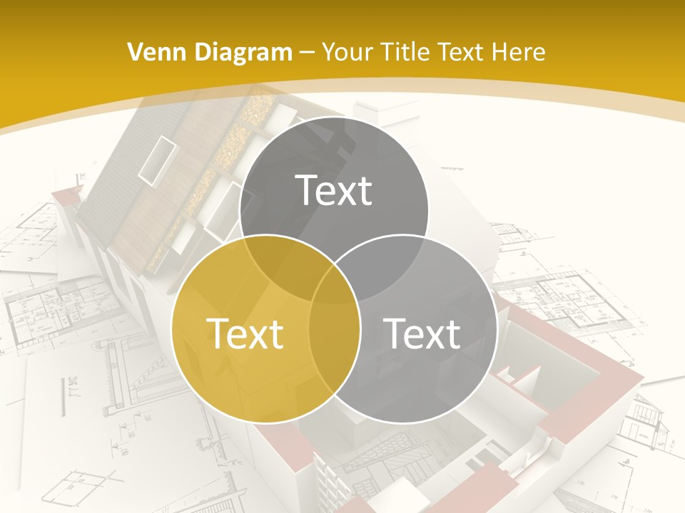 Maisonnette Avenir Crayon PowerPoint Template