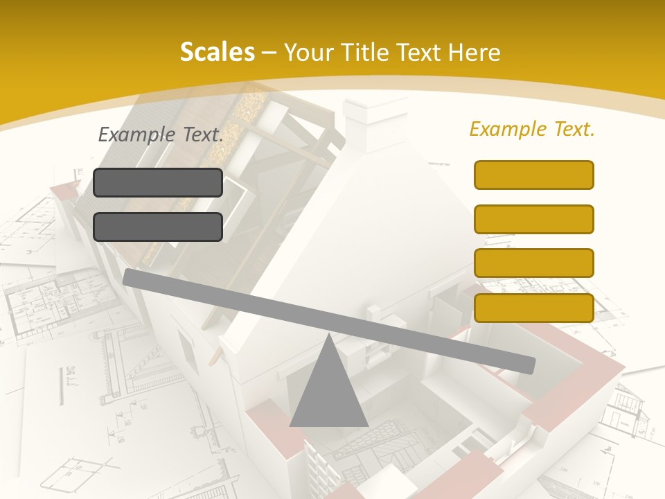 Maisonnette Avenir Crayon PowerPoint Template