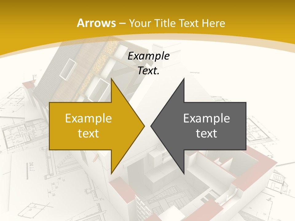 Maisonnette Avenir Crayon PowerPoint Template