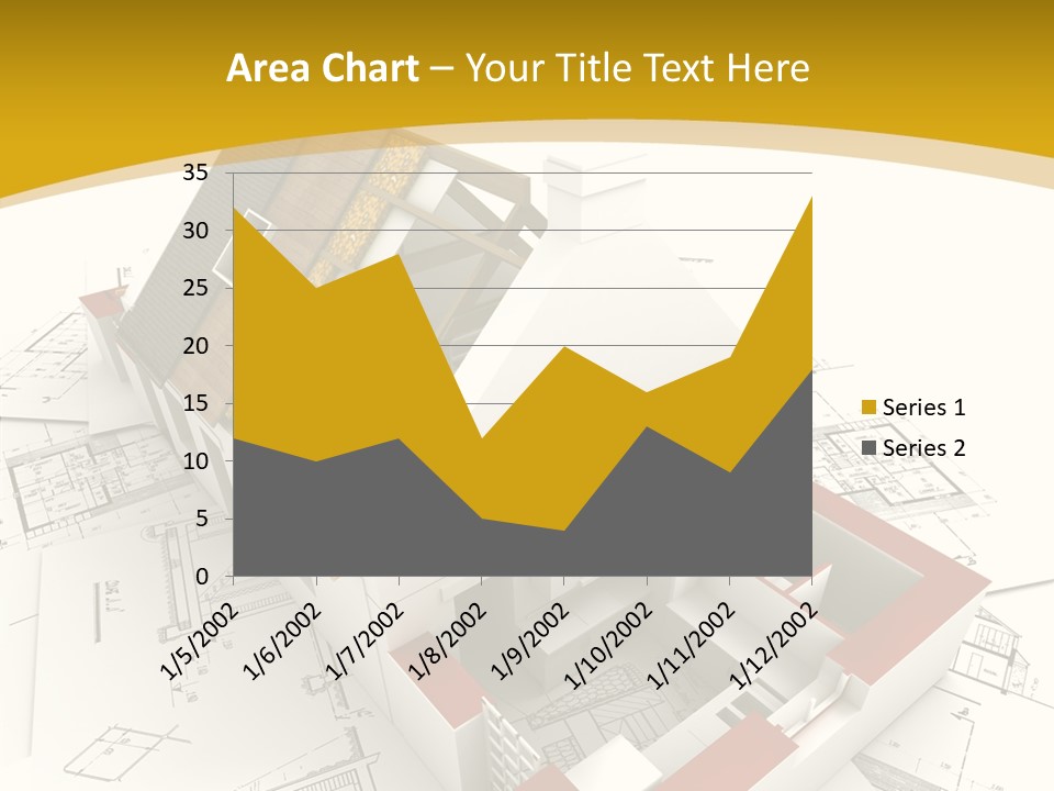 Maisonnette Avenir Crayon PowerPoint Template