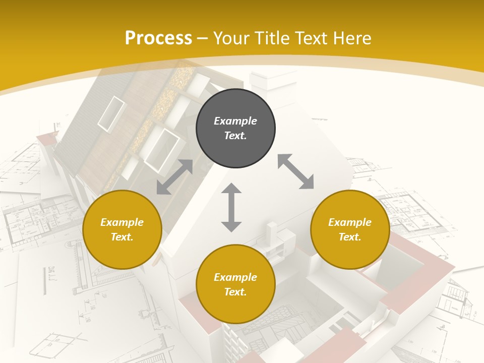 Maisonnette Avenir Crayon PowerPoint Template