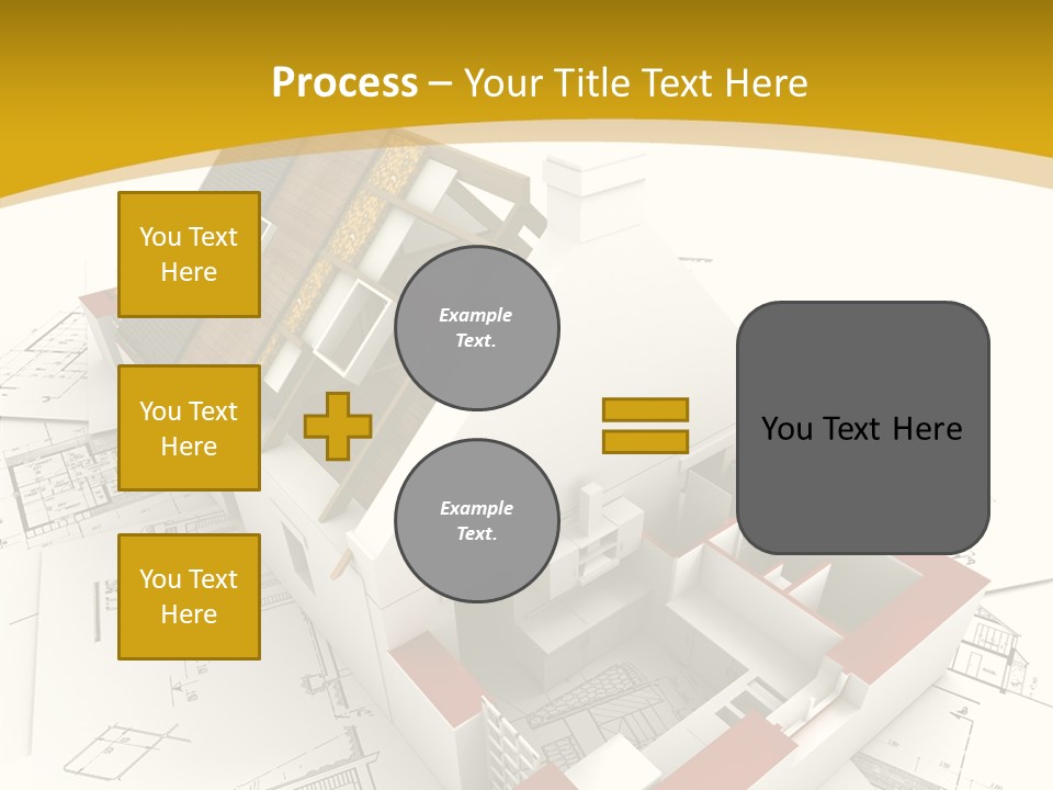 Maisonnette Avenir Crayon PowerPoint Template