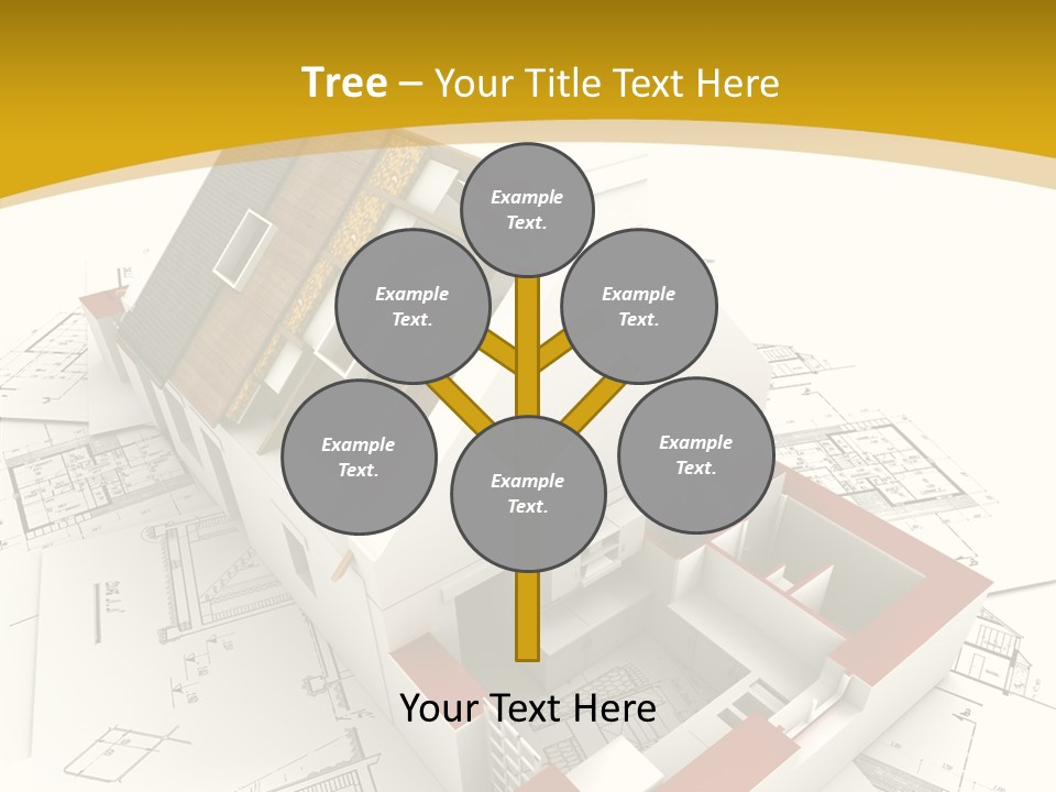 Maisonnette Avenir Crayon PowerPoint Template