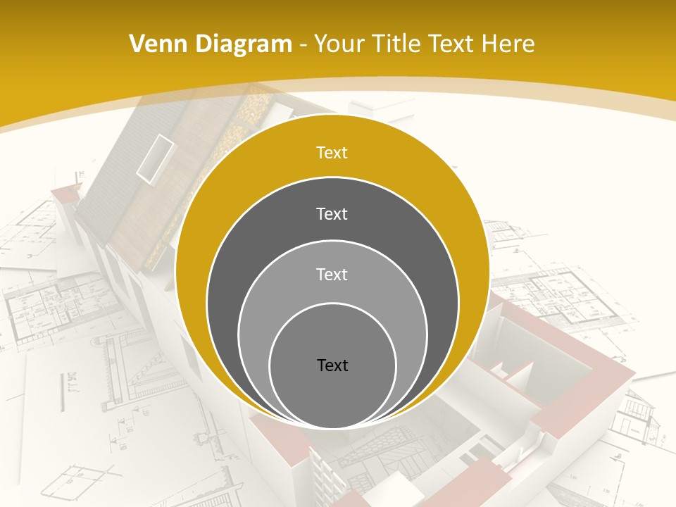 Maisonnette Avenir Crayon PowerPoint Template