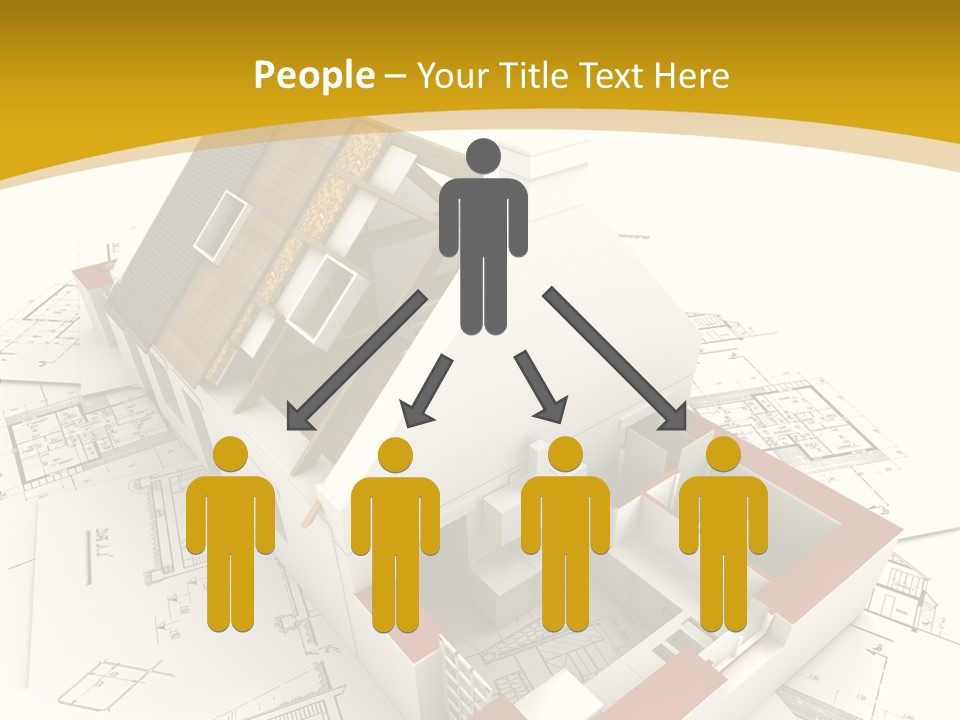 Maisonnette Avenir Crayon PowerPoint Template