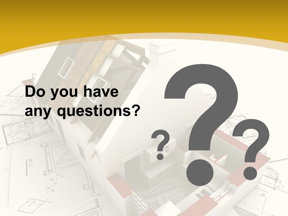 Maisonnette Avenir Crayon PowerPoint Template