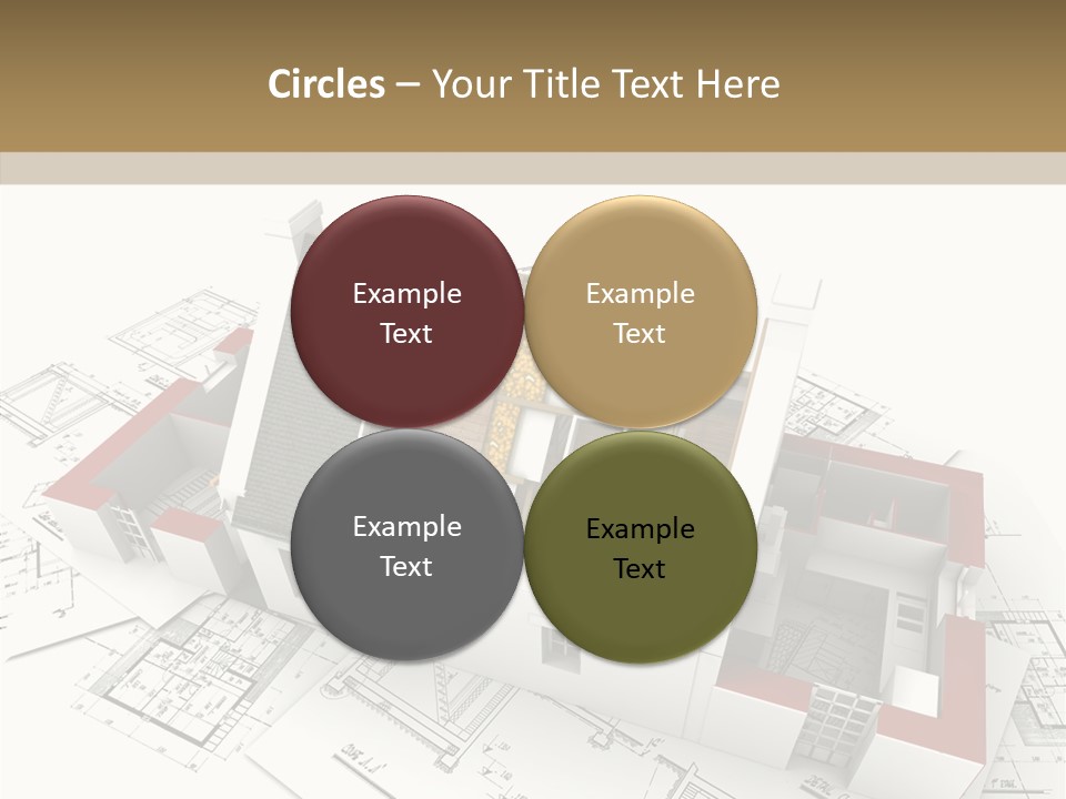 Dwelling Property Trade PowerPoint Template