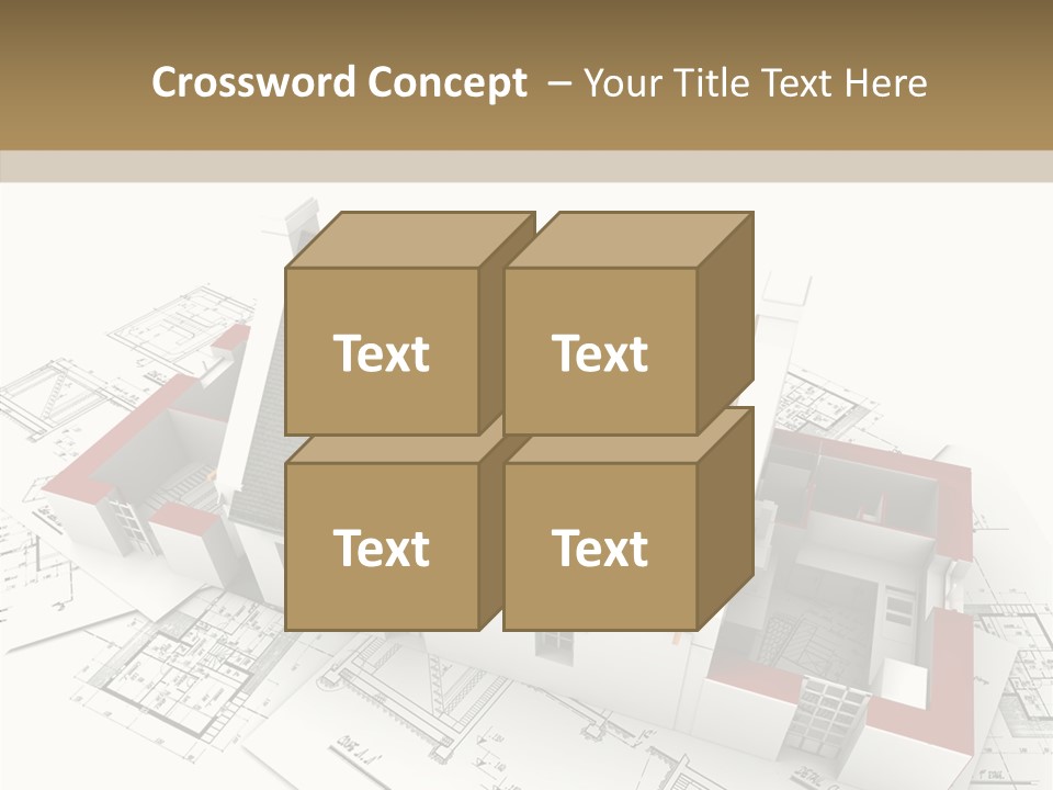 Dwelling Property Trade PowerPoint Template