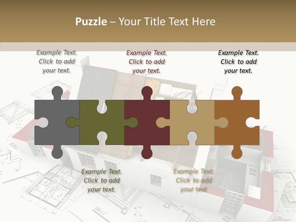 Dwelling Property Trade PowerPoint Template