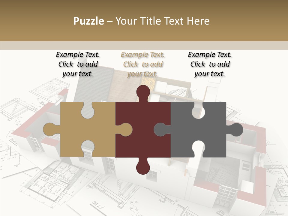 Dwelling Property Trade PowerPoint Template