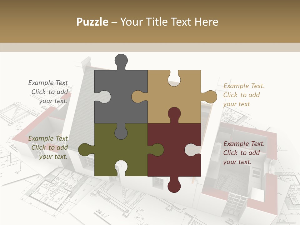 Dwelling Property Trade PowerPoint Template