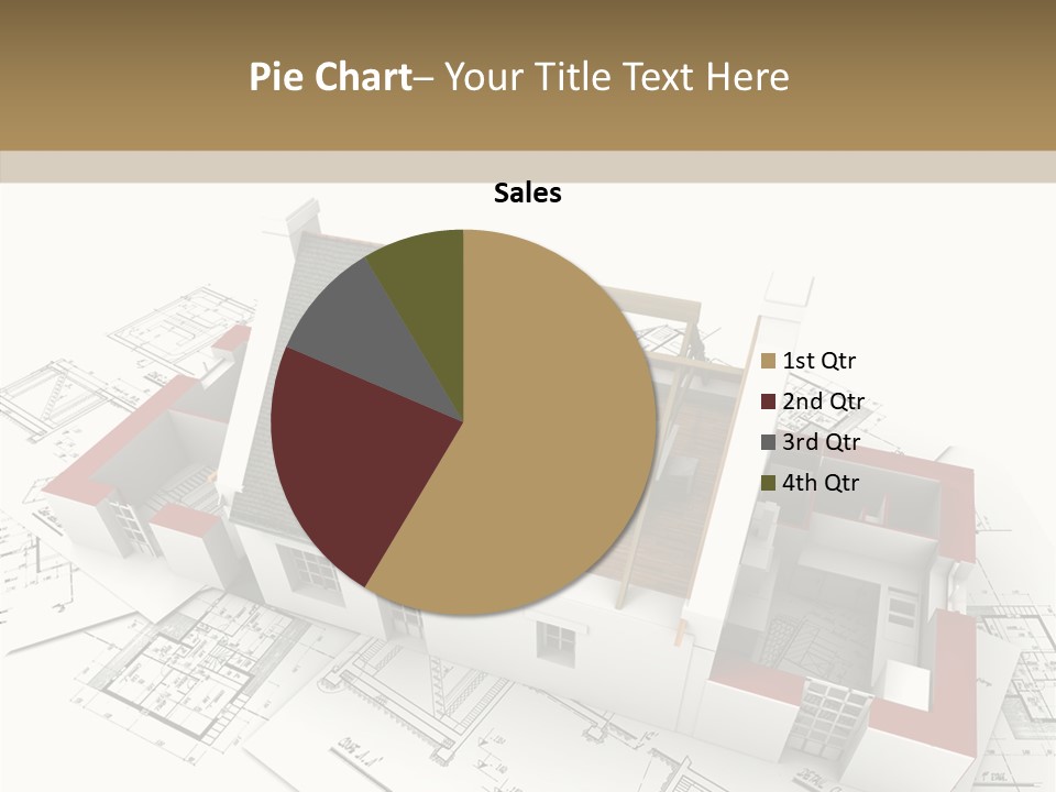 Dwelling Property Trade PowerPoint Template