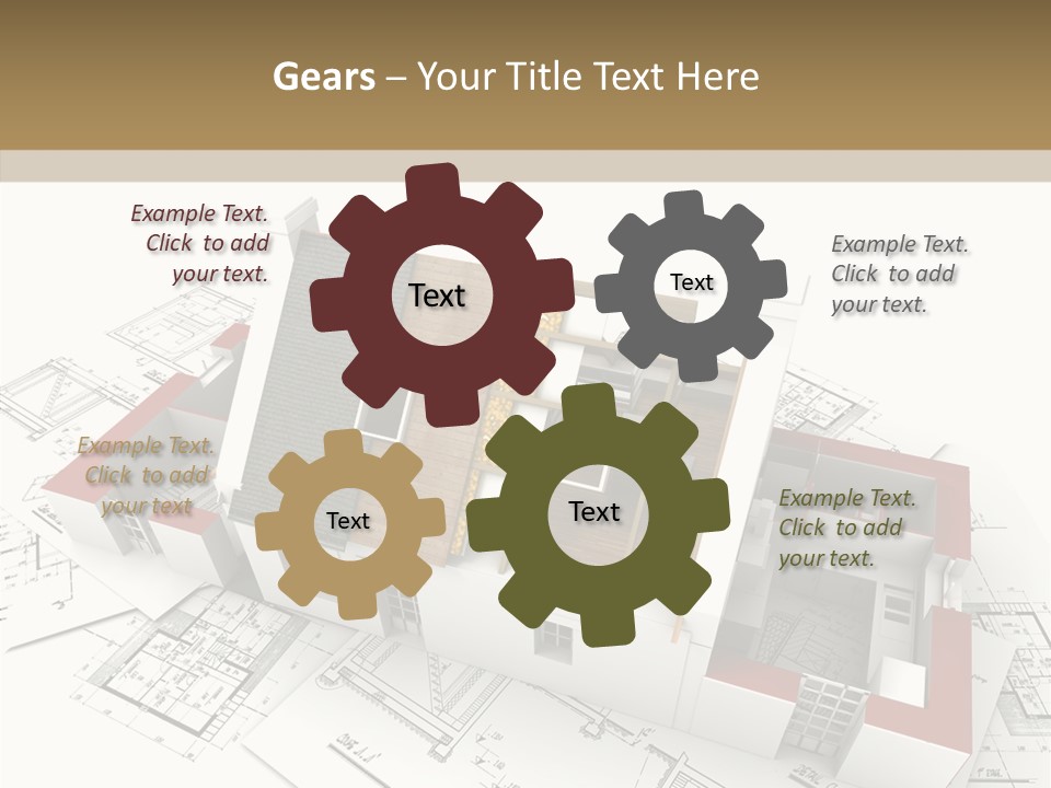 Dwelling Property Trade PowerPoint Template