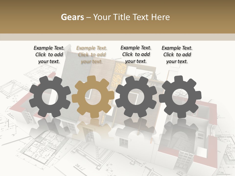 Dwelling Property Trade PowerPoint Template