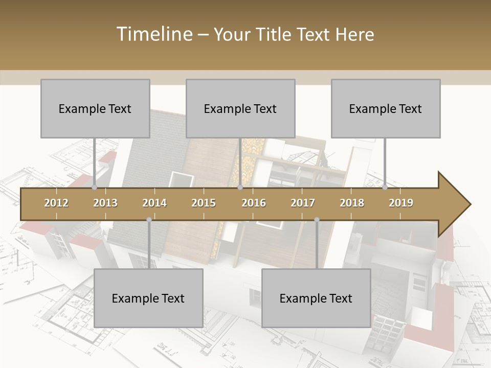 Dwelling Property Trade PowerPoint Template