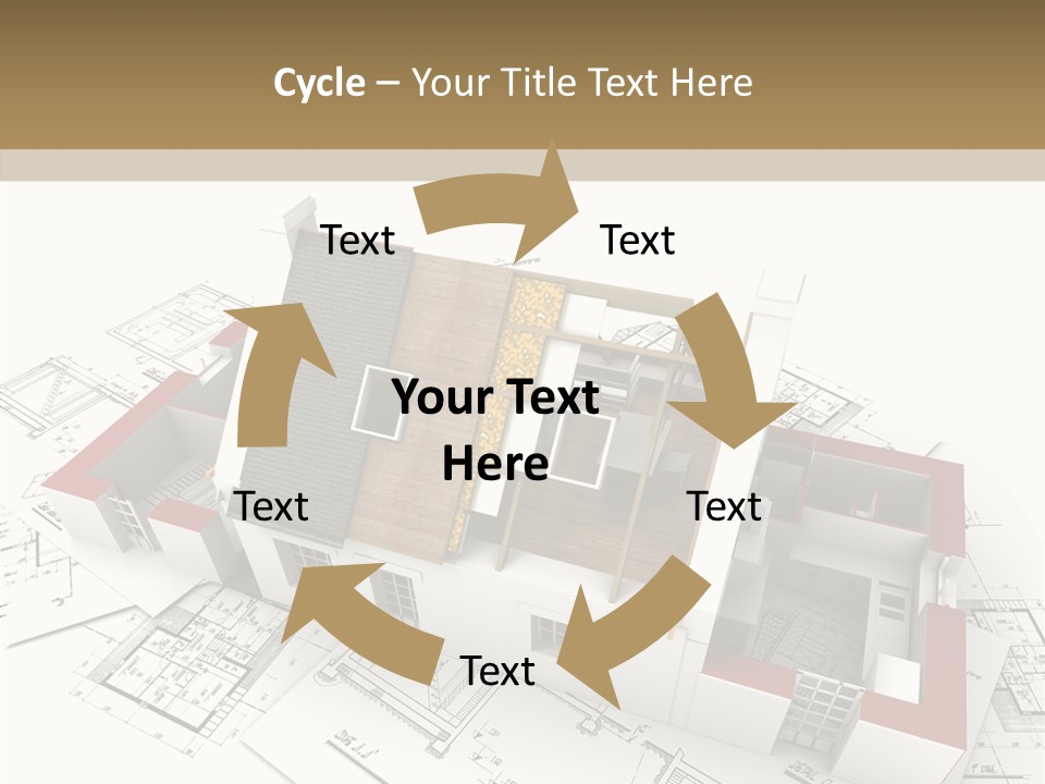 Dwelling Property Trade PowerPoint Template