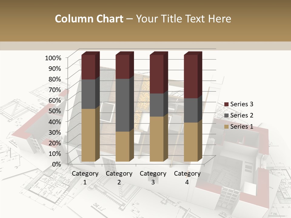 Dwelling Property Trade PowerPoint Template