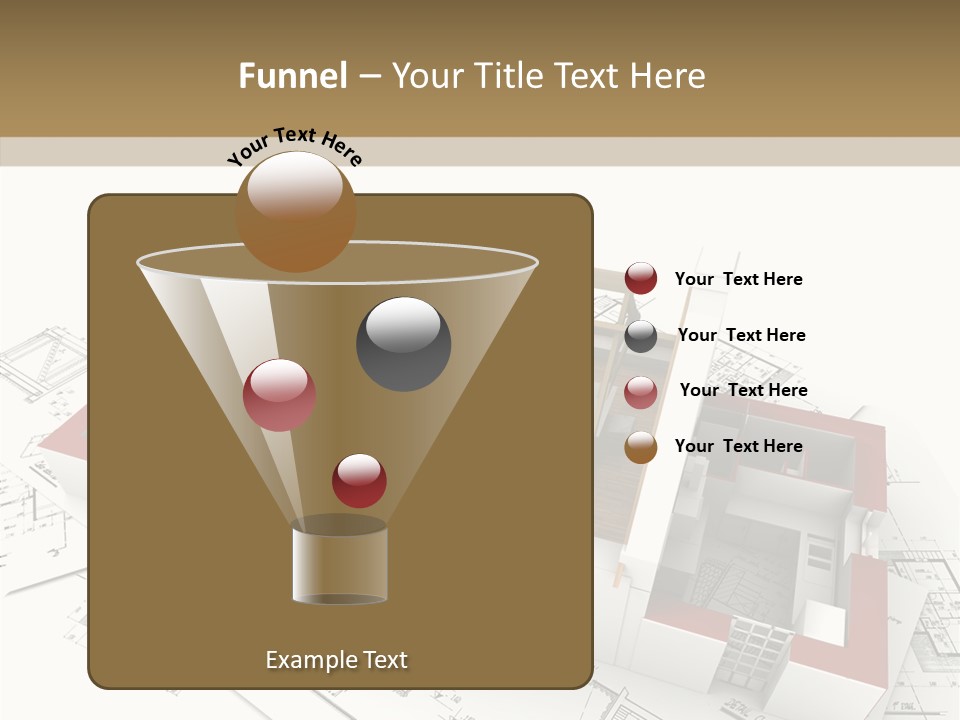 Dwelling Property Trade PowerPoint Template