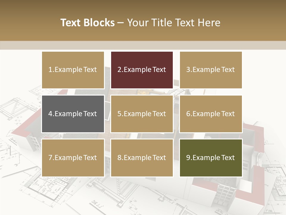 Dwelling Property Trade PowerPoint Template