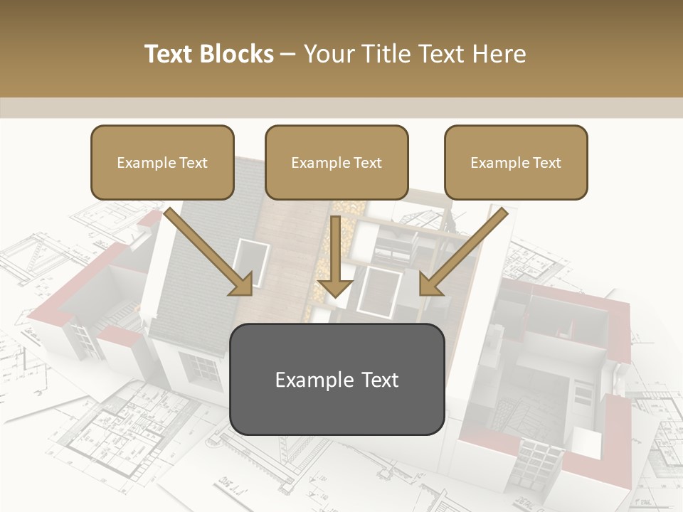 Dwelling Property Trade PowerPoint Template