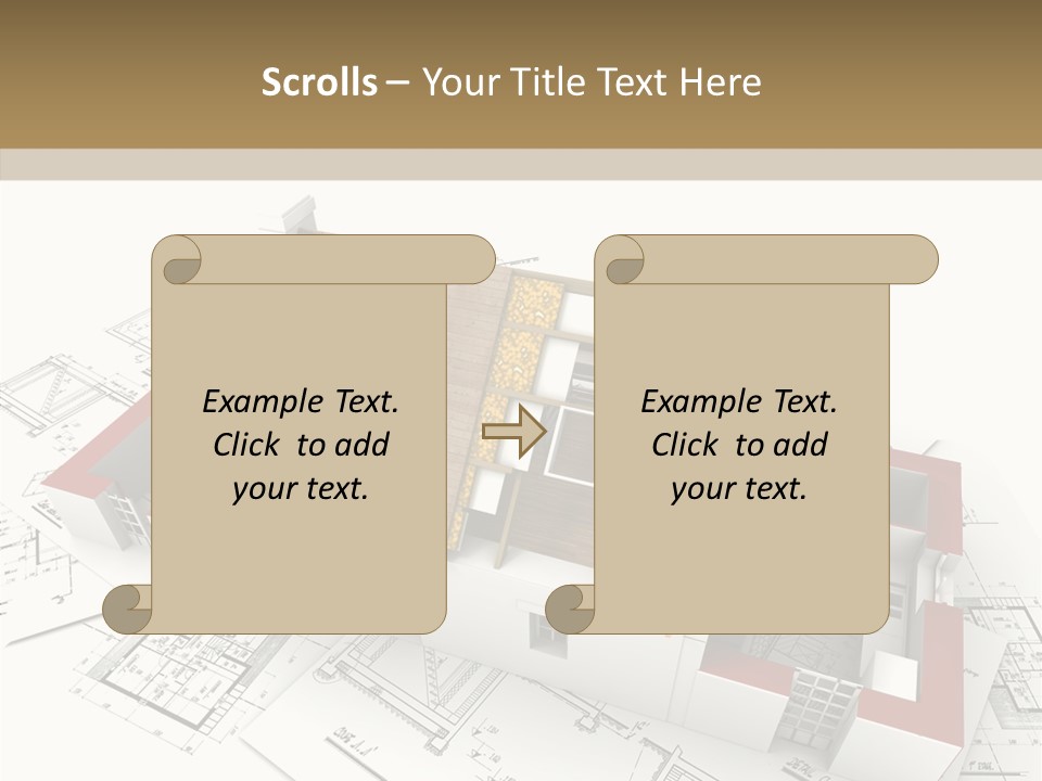 Dwelling Property Trade PowerPoint Template