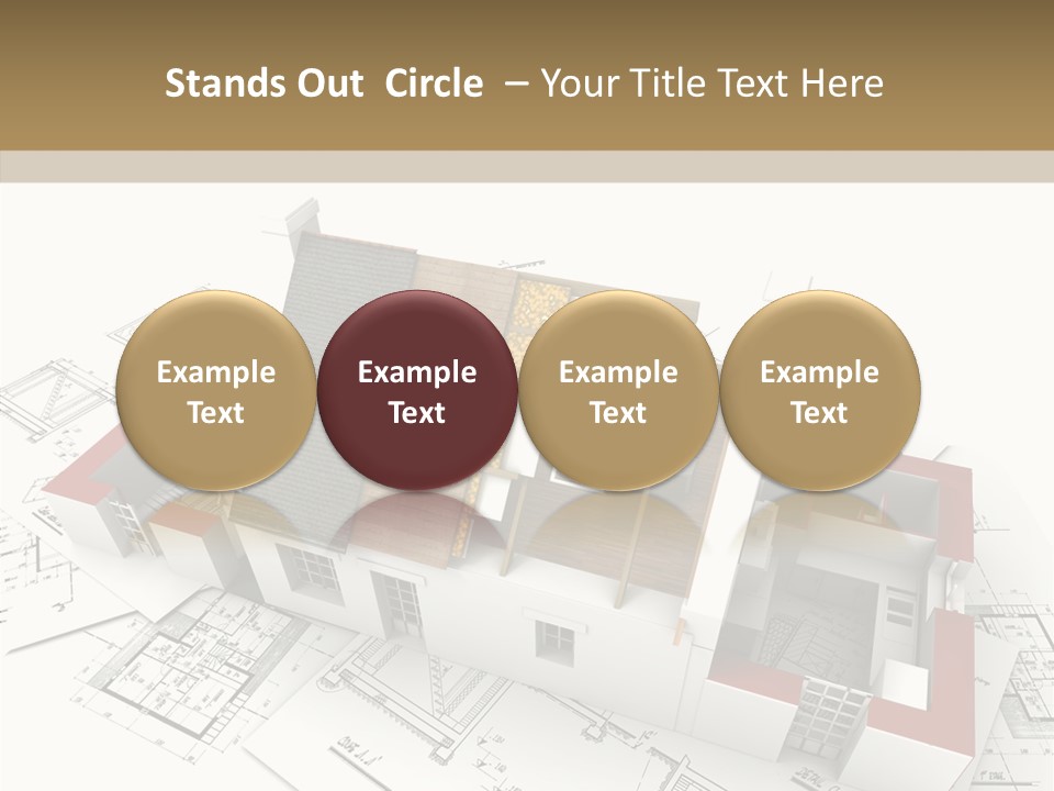 Dwelling Property Trade PowerPoint Template
