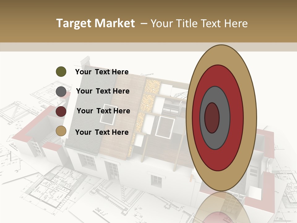 Dwelling Property Trade PowerPoint Template