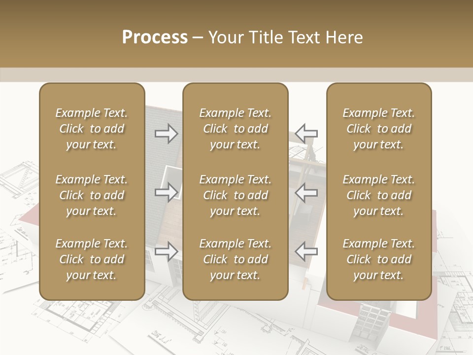 Dwelling Property Trade PowerPoint Template